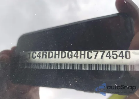 2017 Dodge Durango Gt Rwd from USA, damaged, VIN 1C4RDHDG4HC774540